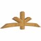 Ekena Millwork Alberta Rough Sawn Timber Gable Bracket, Western Red Cedar, 96"W x 28"H x 6"D x 6"F, 7/12 Pitch GBW096X28X0606ALB00RWR - alternate 3